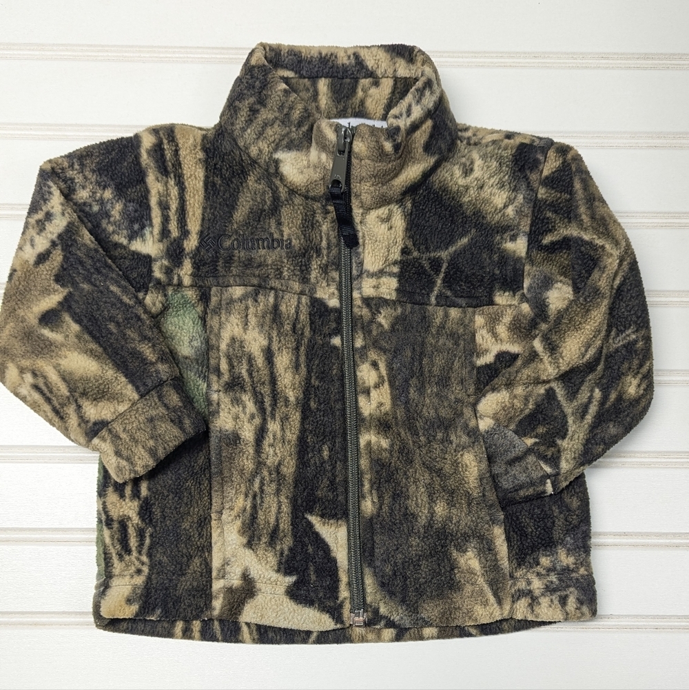 Columbia Kids Camo Fleece Jacket